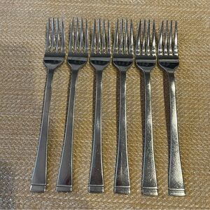 Sage (Stainless) (6) Dinner Forks by FOOD NETWORK